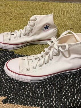 Converse White High Top Sneakers